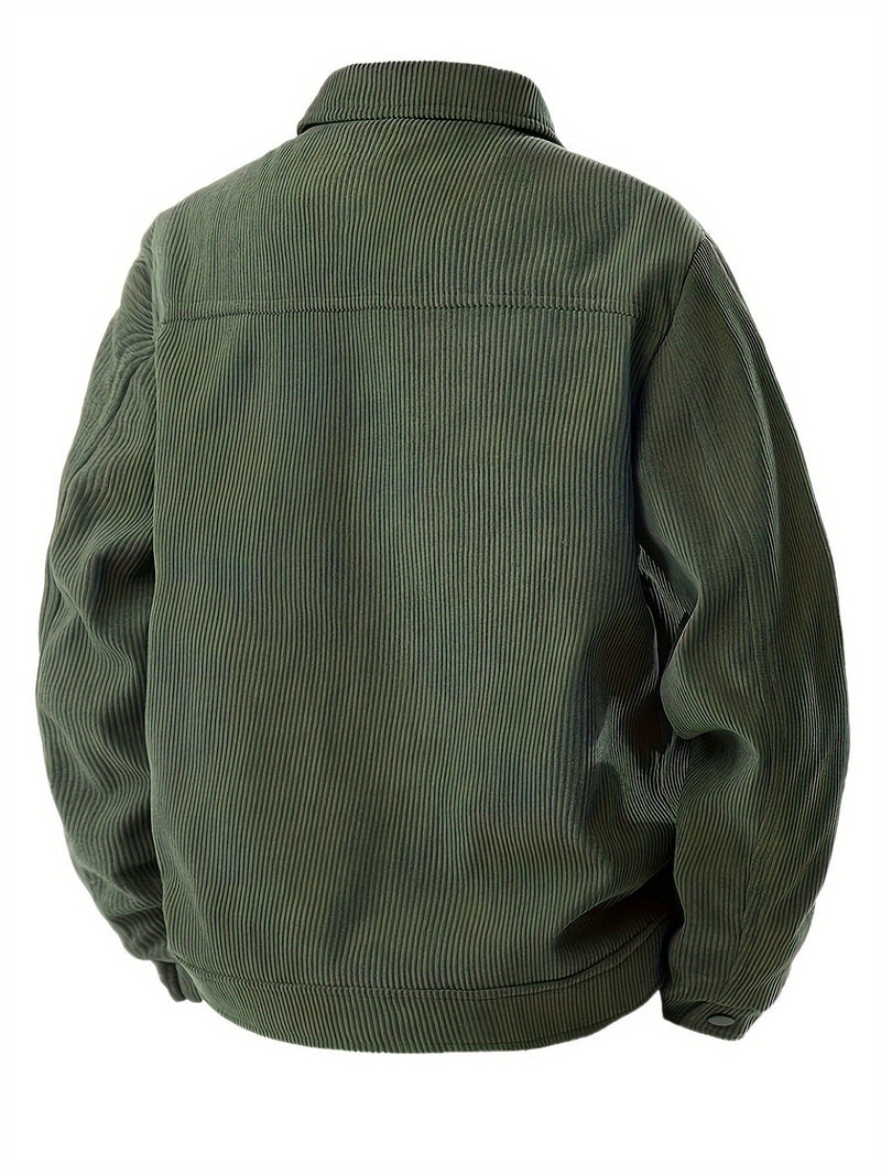 Elegant Corduroy Jakke
