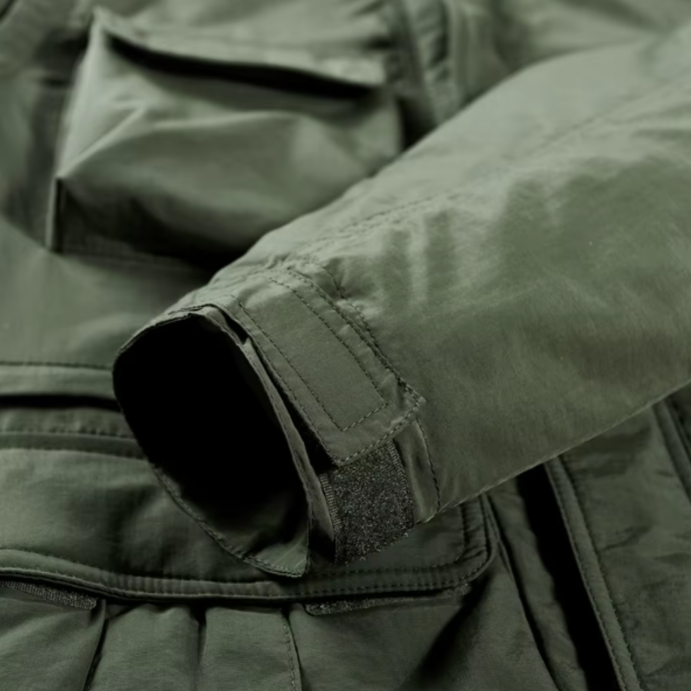 Elegancka kurtka na zewnątrz