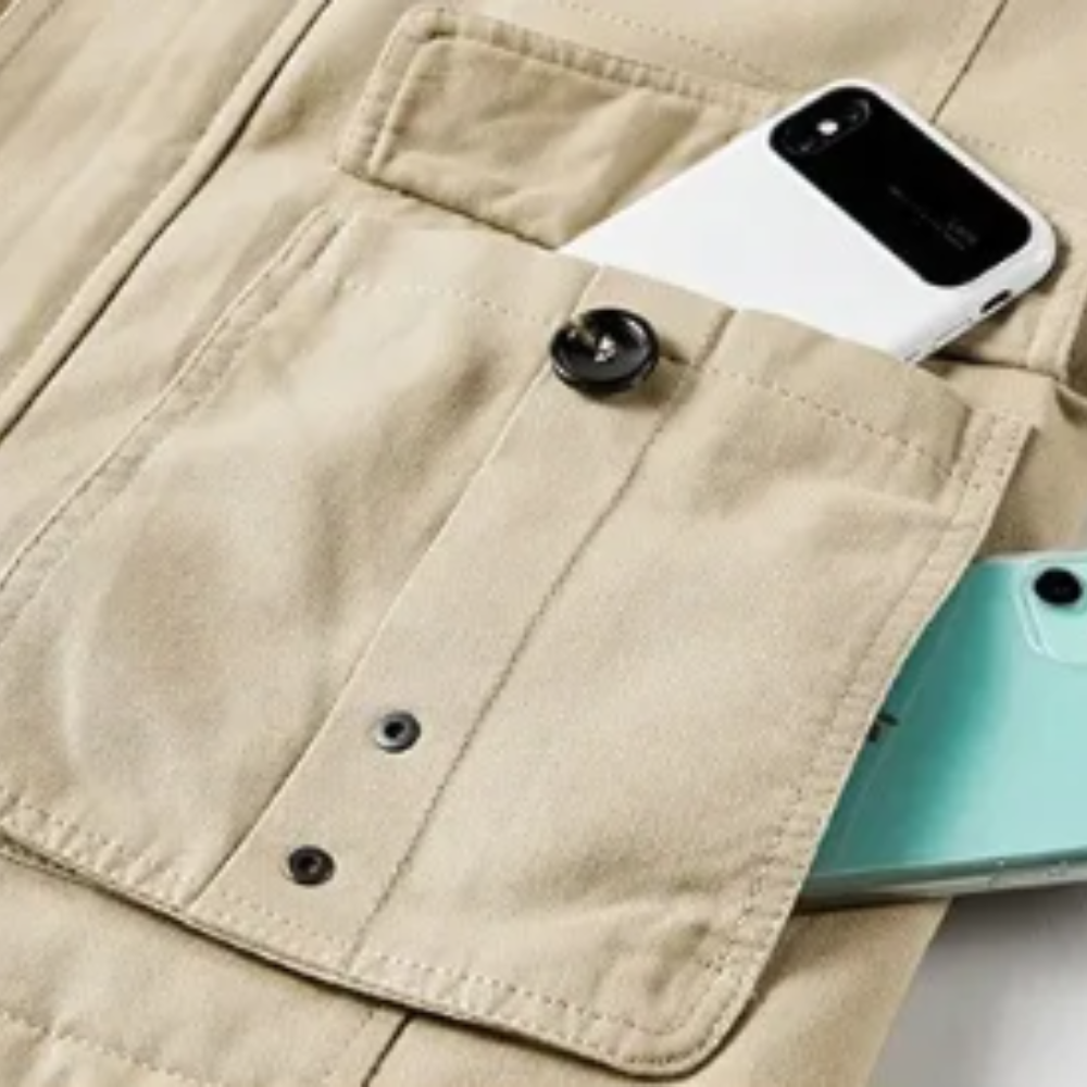 Elegancka premium pikowana kurtka zimowa