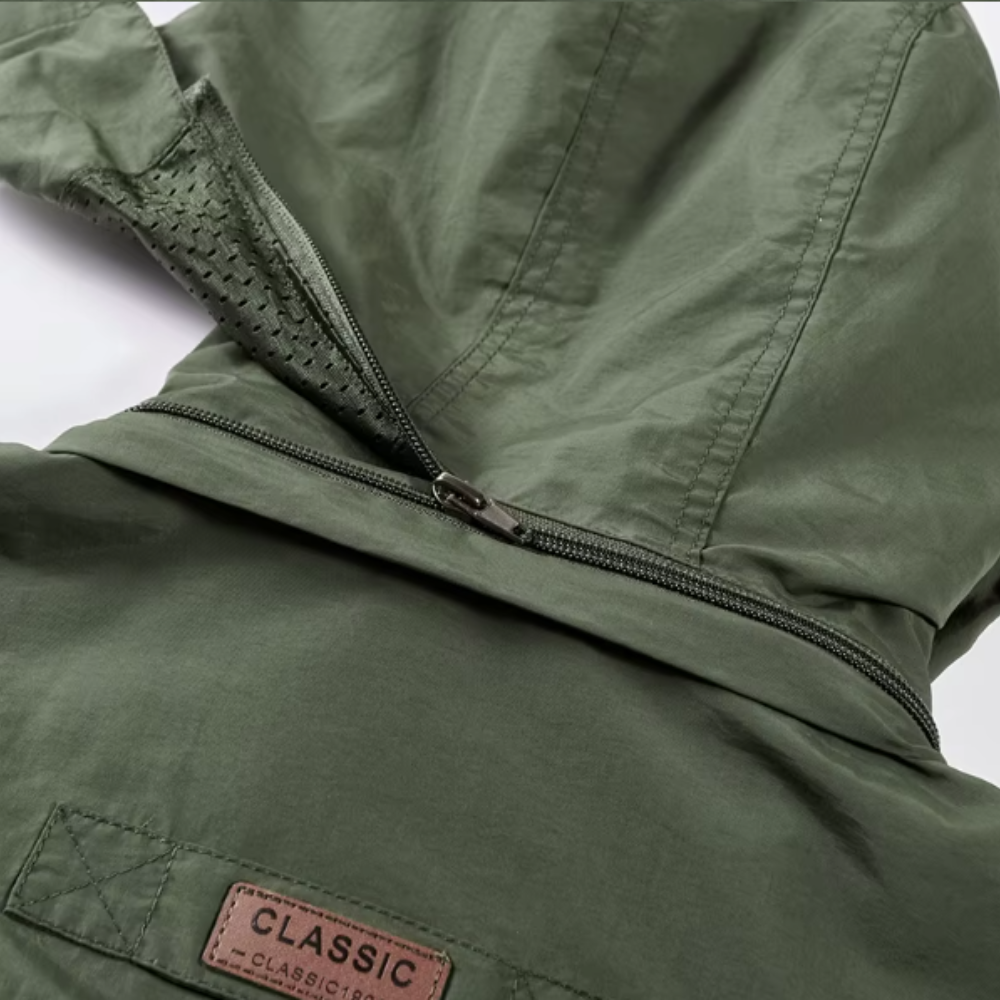 Elegancka kurtka na zewnątrz