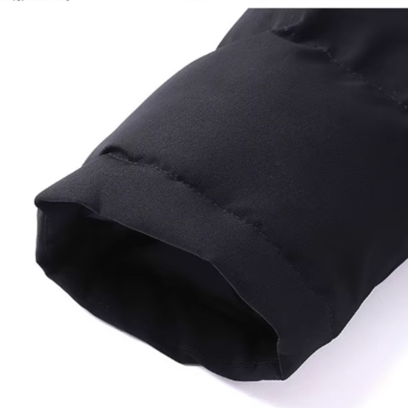 Premium quiltet vinterjakke