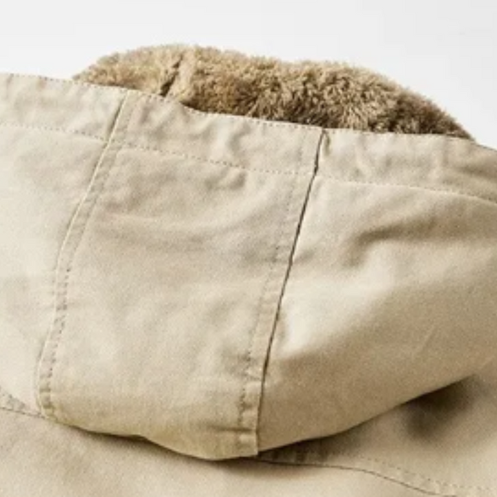 Elegancka premium pikowana kurtka zimowa