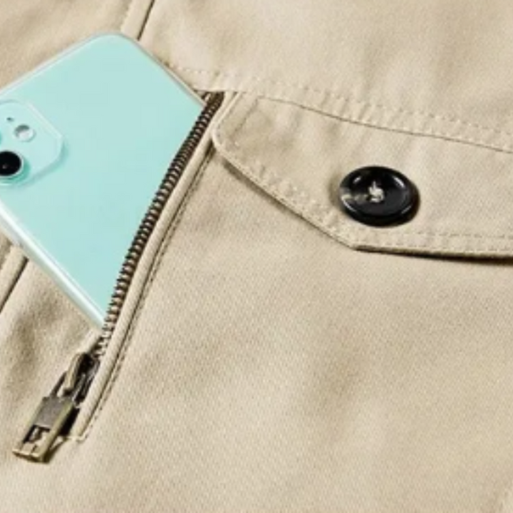 Elegancka premium pikowana kurtka zimowa