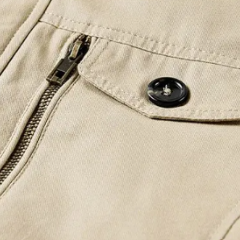 Elegancka premium pikowana kurtka zimowa