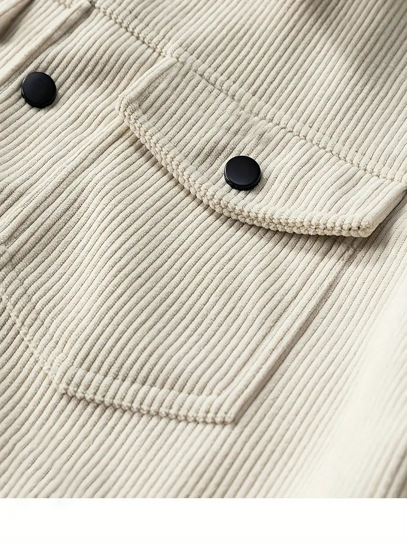 Elegant Corduroy Jakke