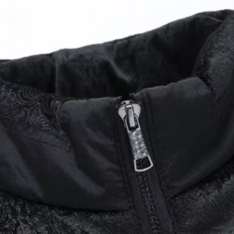 Elegant quilted pufferjakke