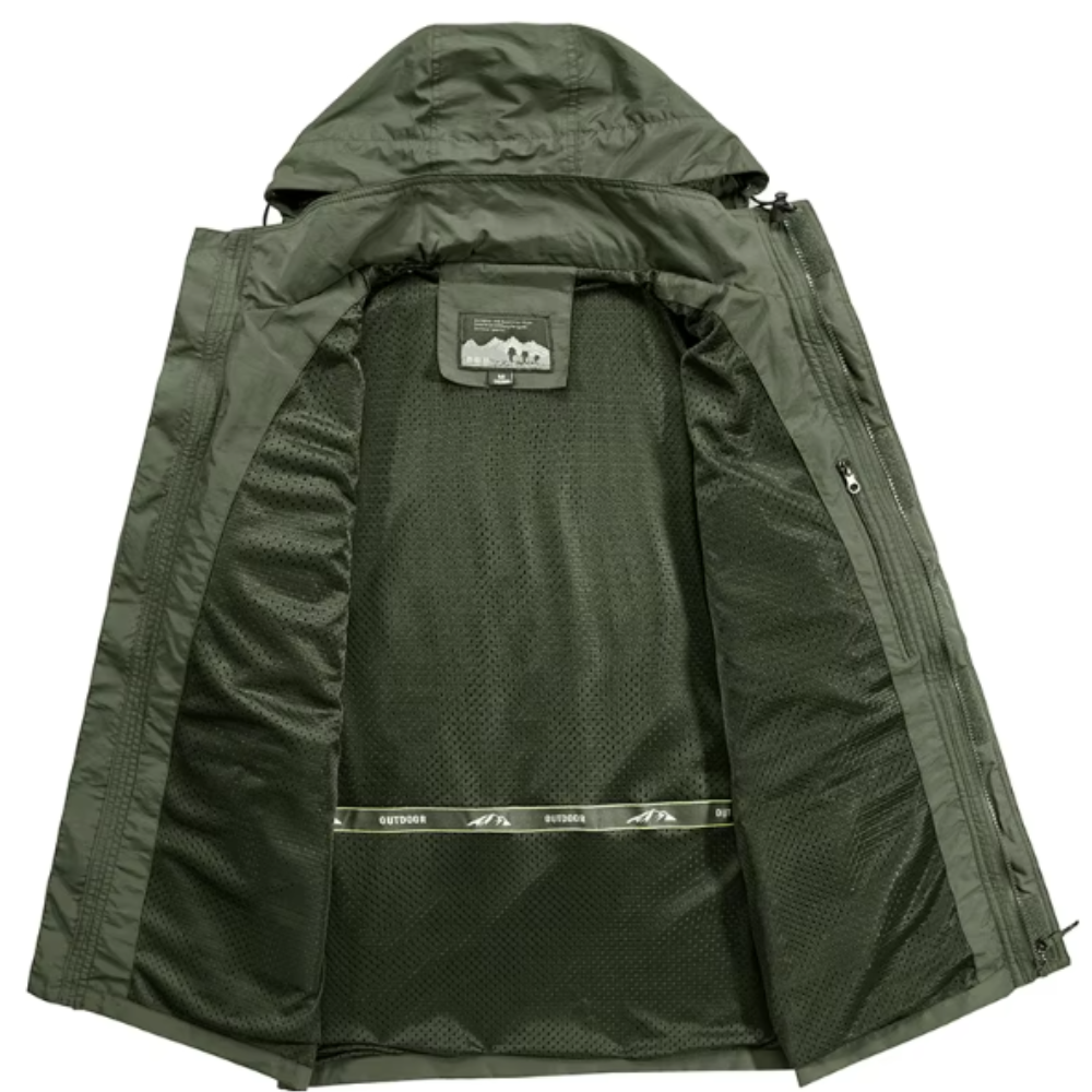 Elegancka kurtka na zewnątrz