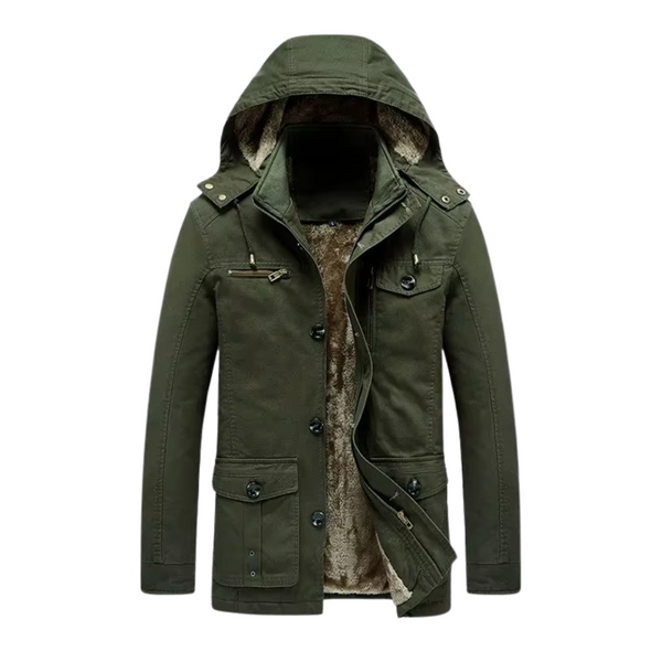 Elegant Premium quiltet vinterjakke