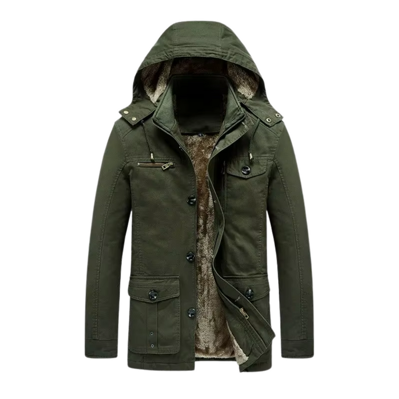Elegant Premium quiltet vinterjakke