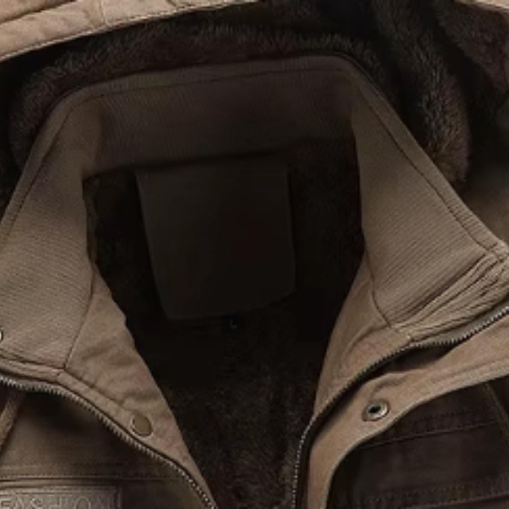 Casual bawełniana kurtka zimowa