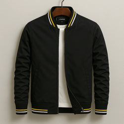 Kraveno™ | Elegant Striped Bomberjakke