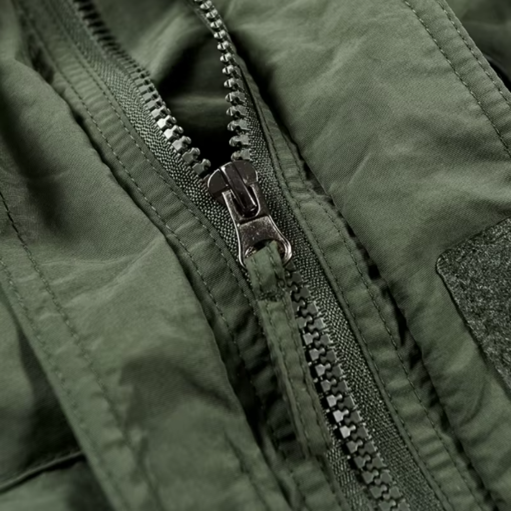 Elegancka kurtka na zewnątrz