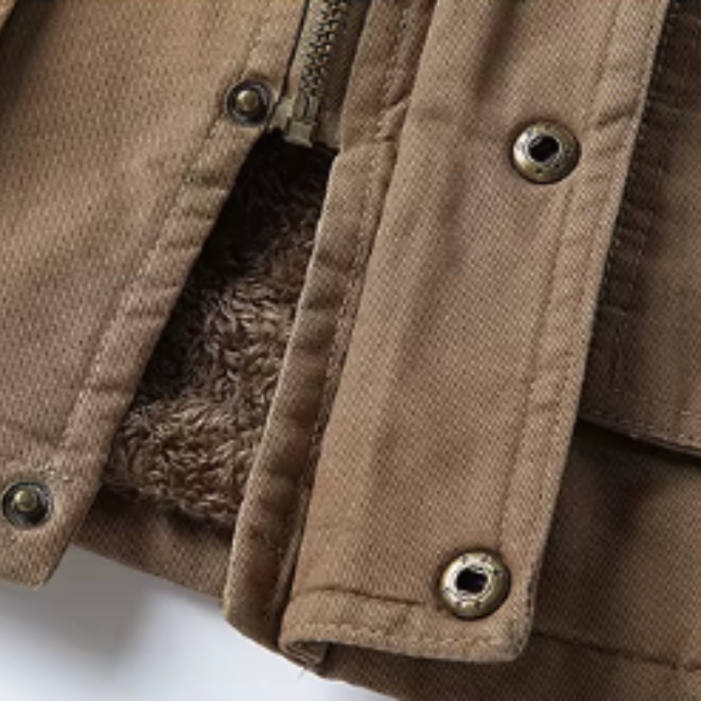 Casual bawełniana kurtka zimowa