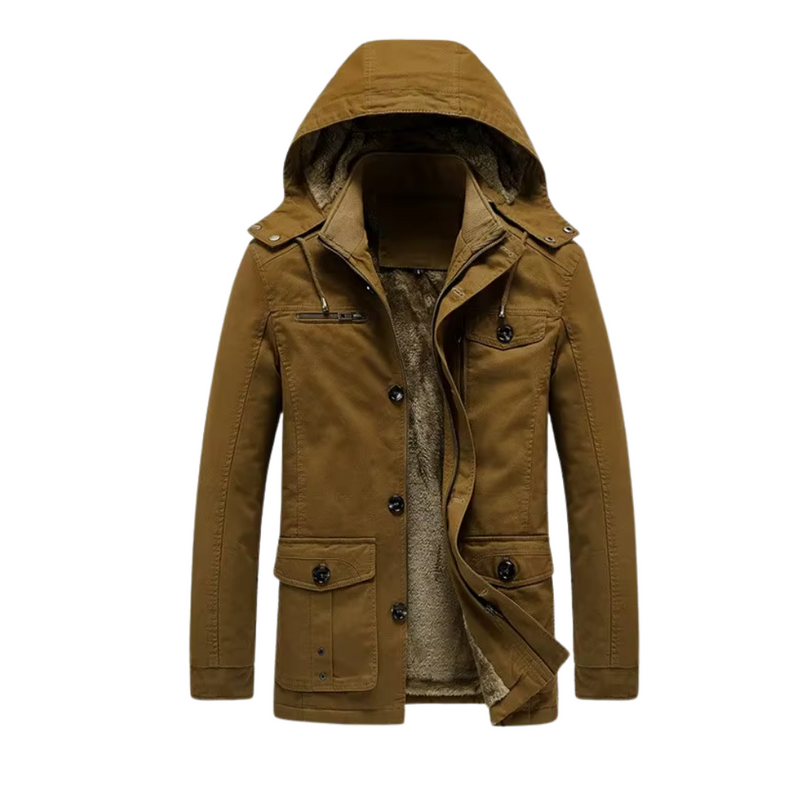 Elegant Premium quiltet vinterjakke