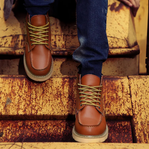 Cole™ | Vintage skórzane botki