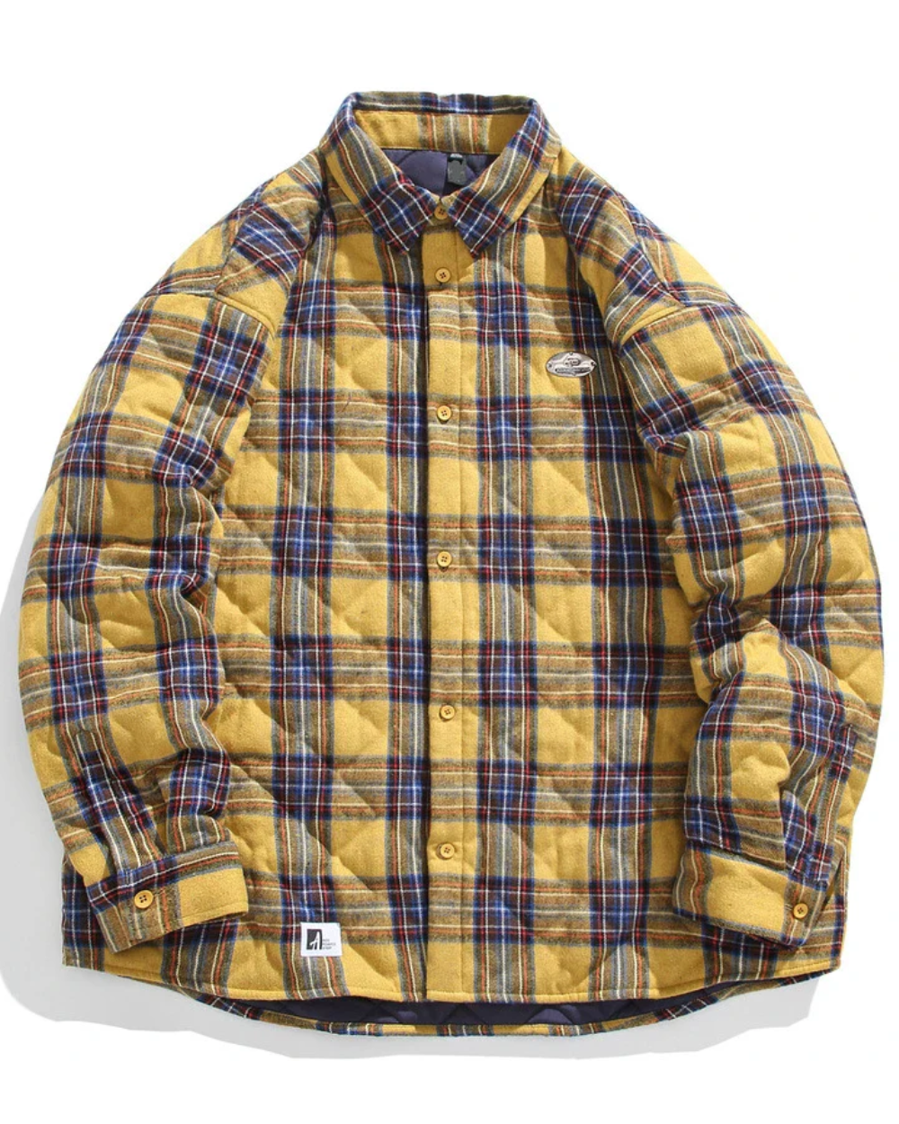 Vintage bawełniana kurtka ocieplana