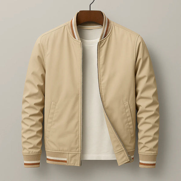 Kraveno™ | Elegant Striped Bomberjakke