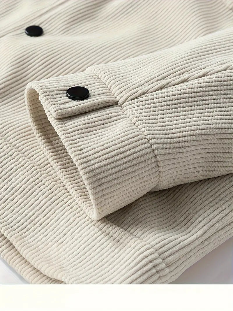 Elegant Corduroy Jakke