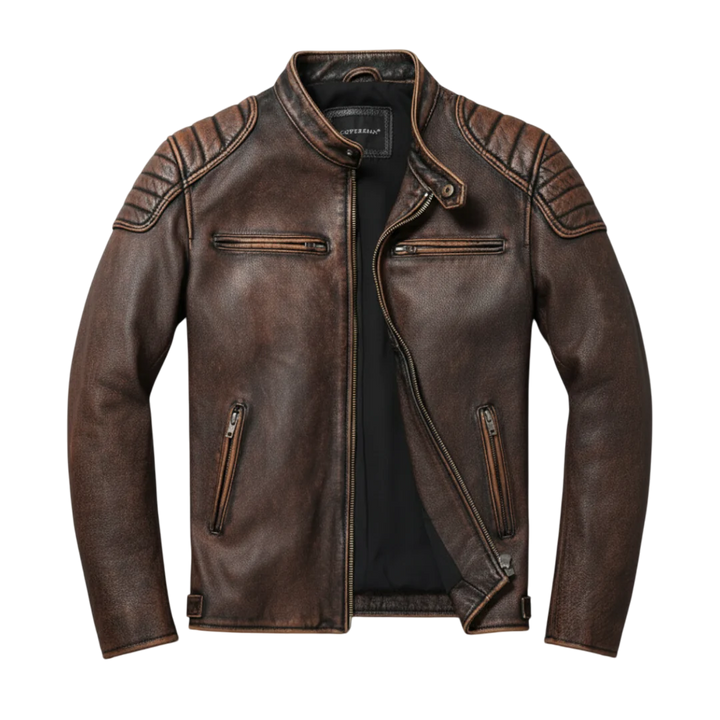 Kurtka Skórzana | Vintage z Nowoczesnym Akcentem