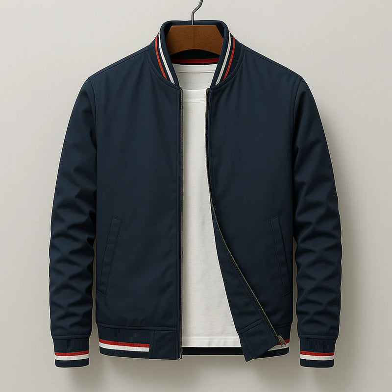 Kraveno™ | Elegant Striped Bomberjakke
