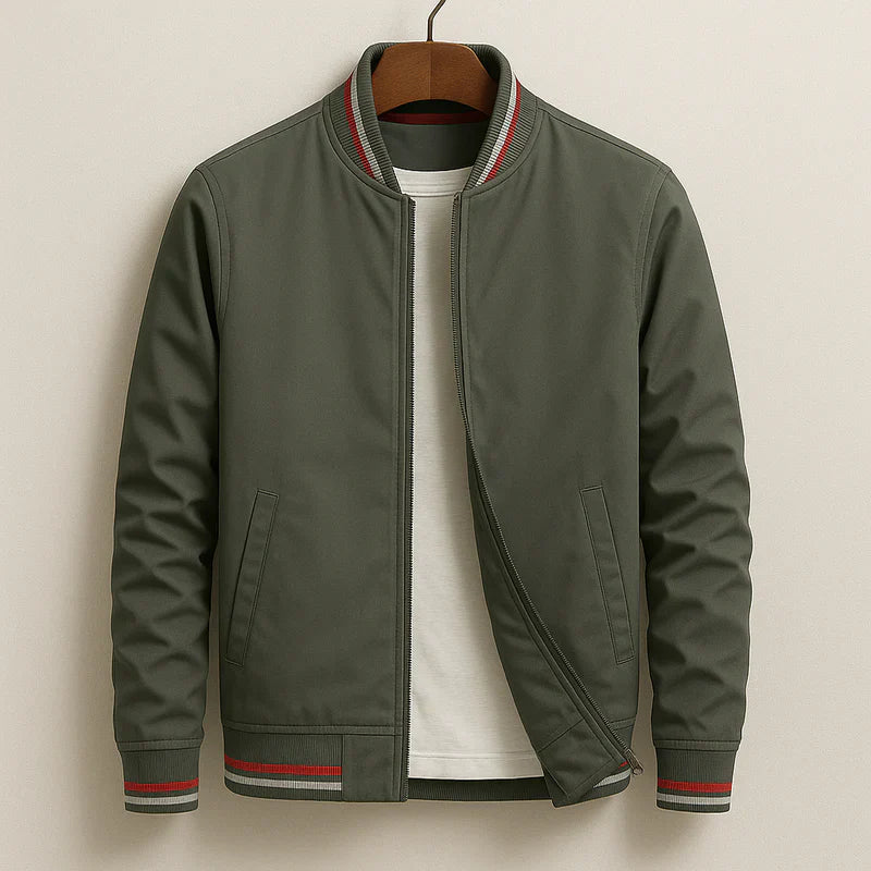 Kraveno™ | Elegancka Bomberka w Paski
