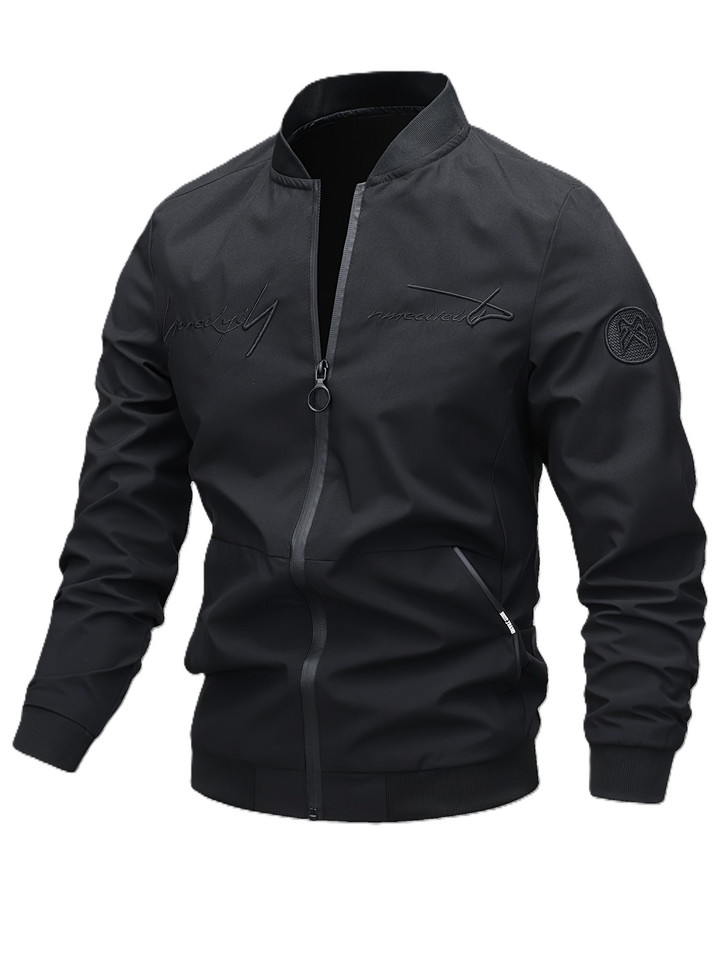 Kraveno | Casual Bomberjack z Długimi Rękawami