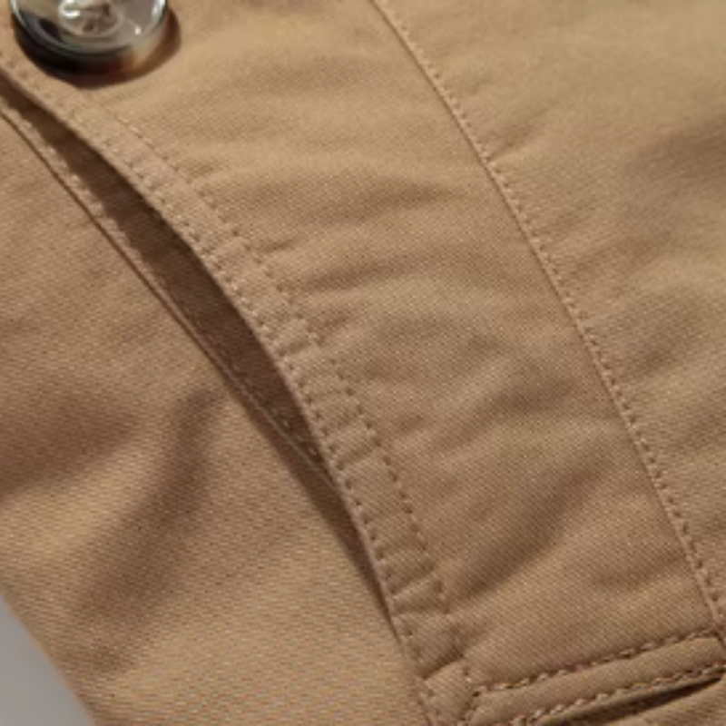 Elegant vatteret trenchcoat