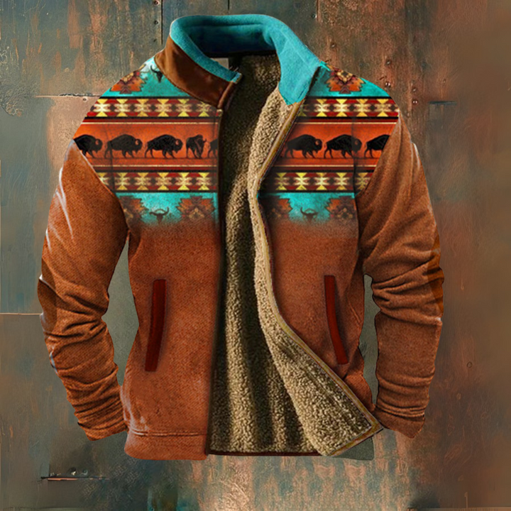 Swobodna bluza polarowa dla mężczyzn