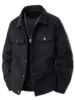 Elegant Corduroy Jakke