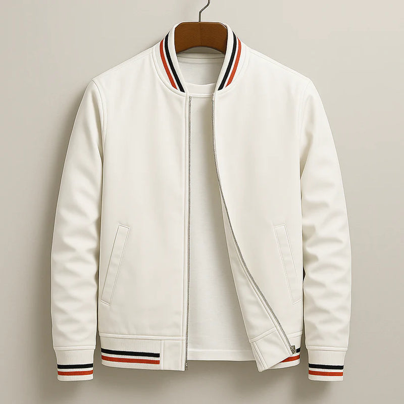 Kraveno™ | Elegant Striped Bomberjakke