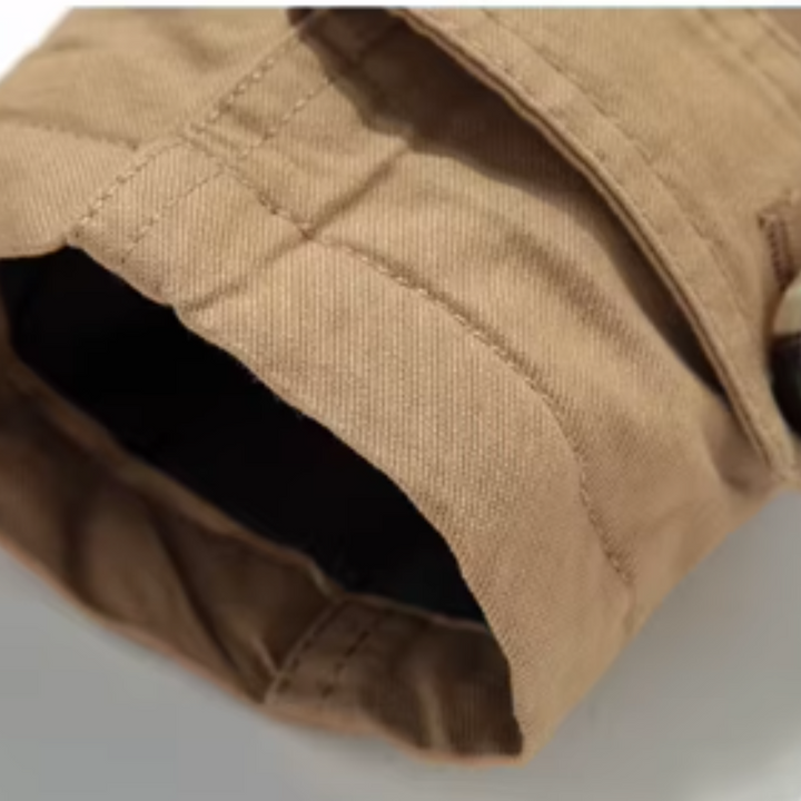 Elegancki pikowany trenchcoat