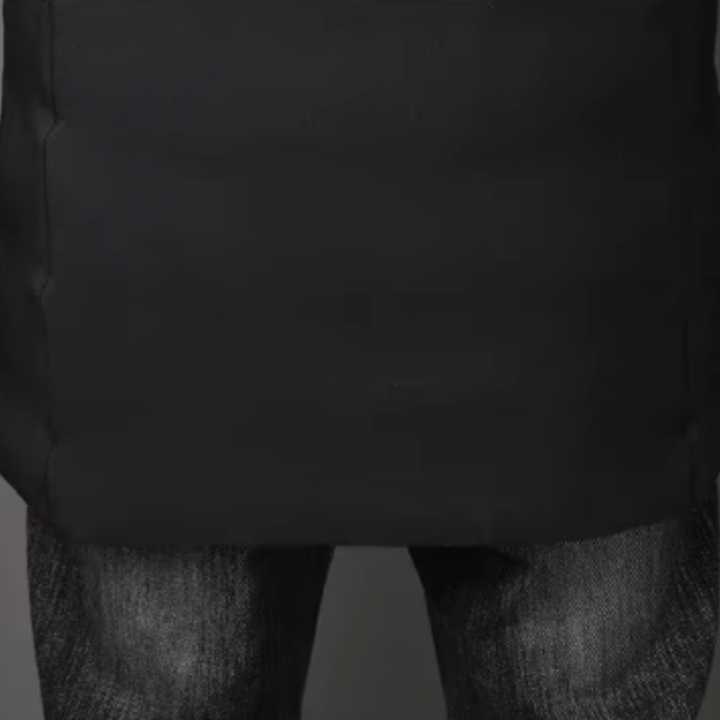 Elegancka długa męska kurtka