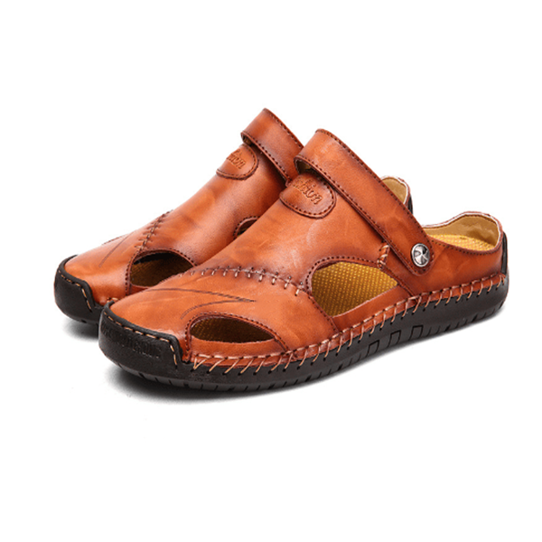 Chris™ | Sandaler i ortopædisk læder