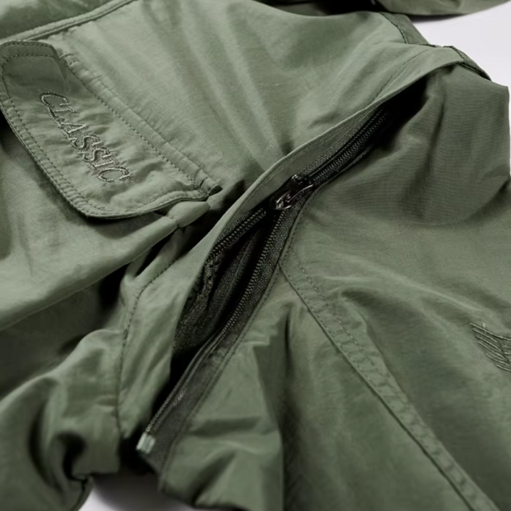 Elegancka kurtka na zewnątrz