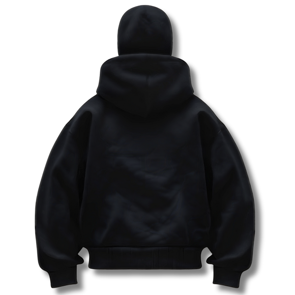 Kraveno | Hoodie med lynlås og integreret maske