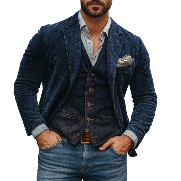 Kraveno | Klassisk blazer og vest