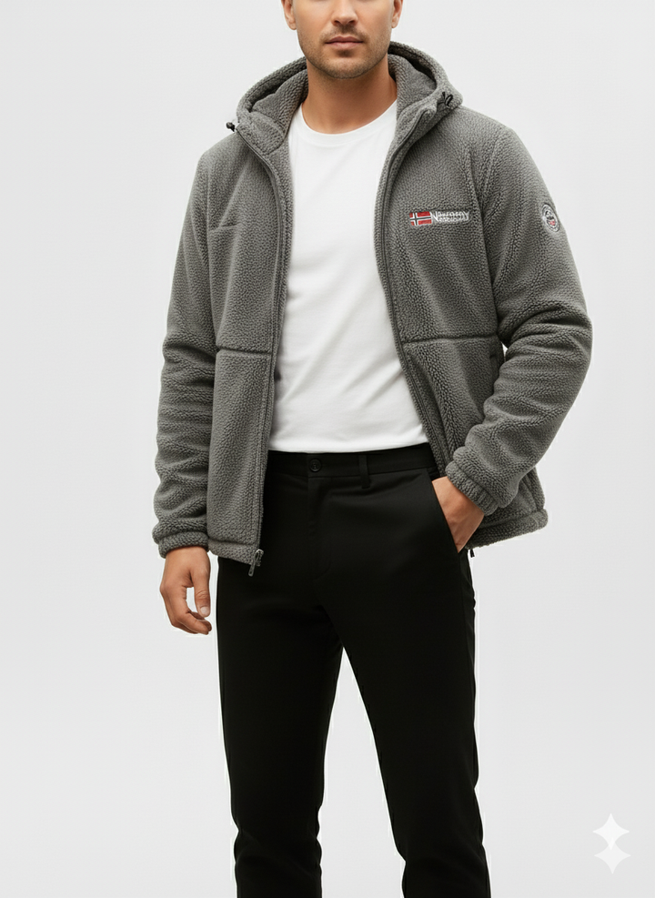 Kraveno | Termoaktywna Kurtka Z Fleece'em Na Zimę