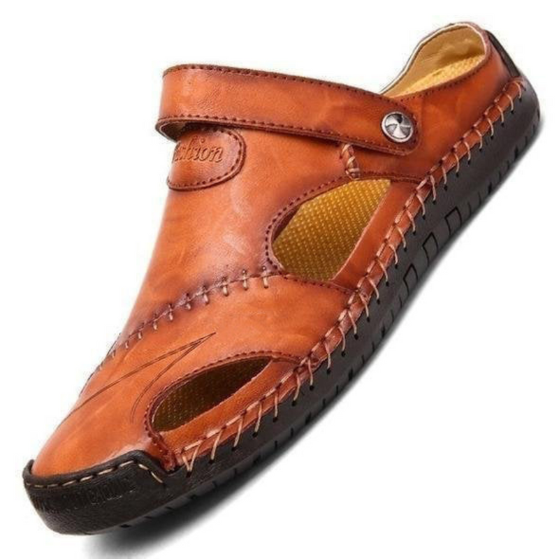 Chris™ | Sandaler i ortopædisk læder