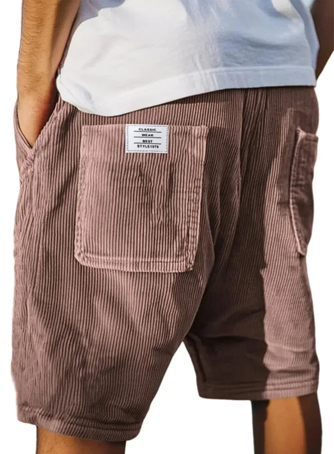 Kraveno™ | Velourshorts i Chic Stil
