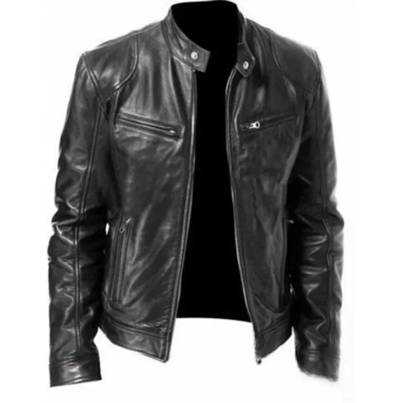 Kraveno™ | Casual Skórzana Kurtka