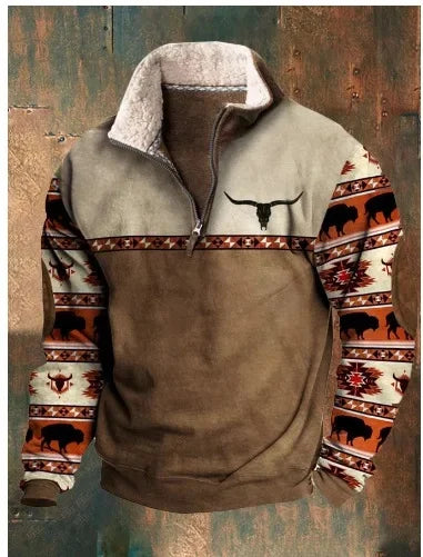 Kraveno™ | Sweatshirt med lynlås