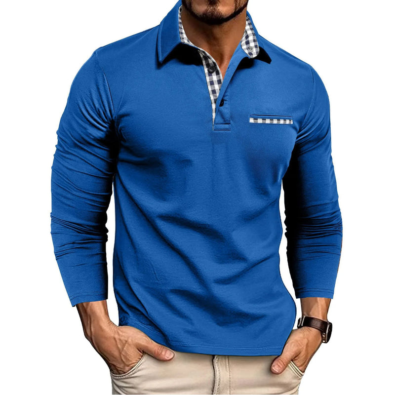 Kraveno™ | Premium Langærmet Poloshirt