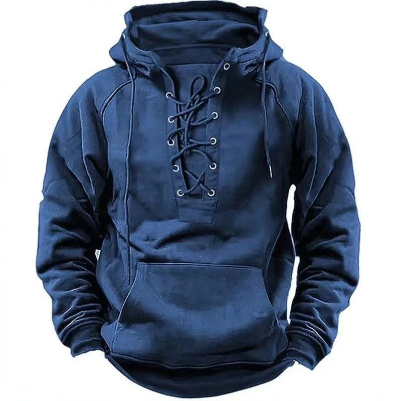 Kraveno™ | Retro outdoor-hoodie med snørebånd
