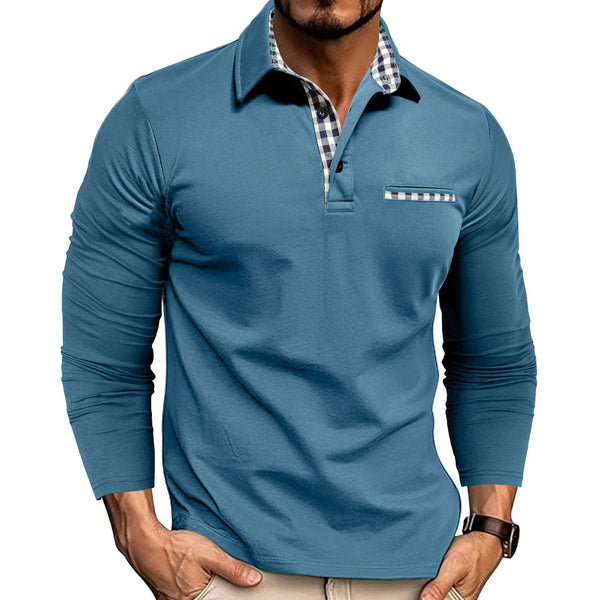 Kraveno™ | Premium Langærmet Poloshirt