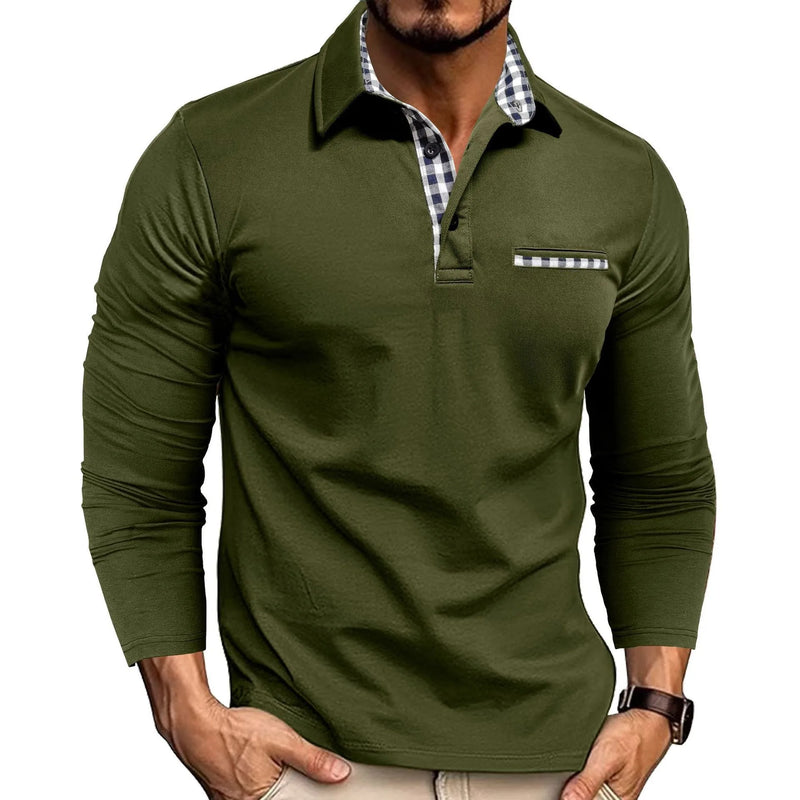 Kraveno™ | Premium Langærmet Poloshirt