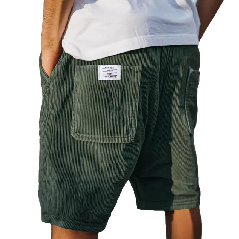 Kraveno™ | Velourshorts i Chic Stil