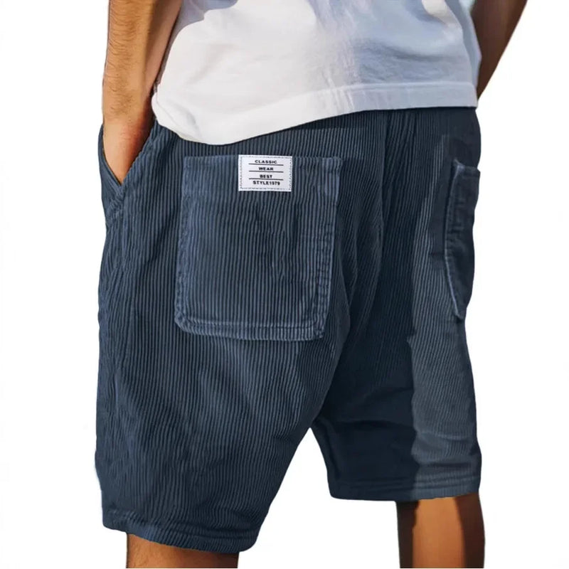 Kraveno™ | Velourshorts i Chic Stil