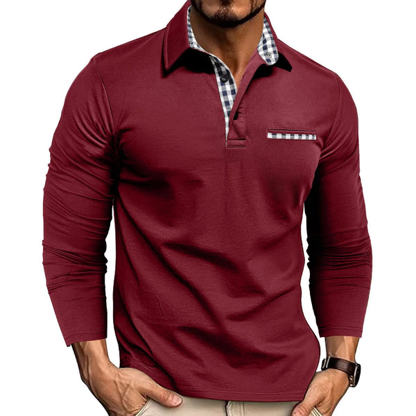 Kraveno™ | Premium Langærmet Poloshirt