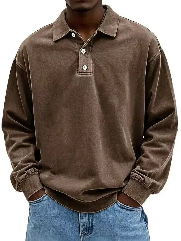 Edgar Langærmet Polo