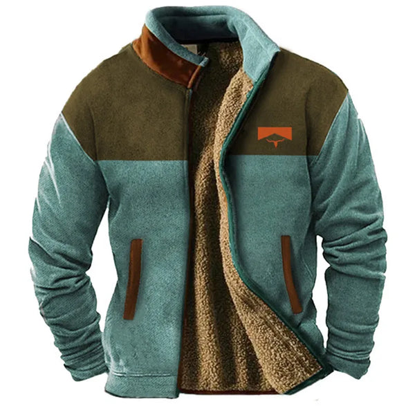 Kraveno™ | Casual Herre-Fleecejakke